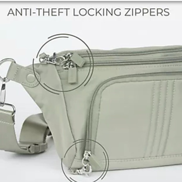 NWOT‼️ IHKWIPConfidence Anti-Theft Sling Crossbody with Two Straps - Picture 5 of 5